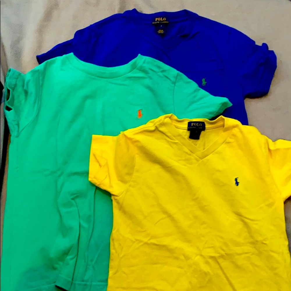 3 piece size 7 boys Polo tshirt